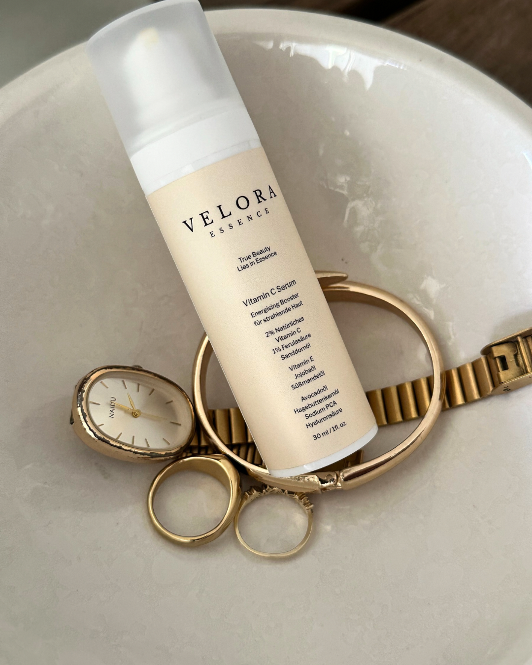 Velora Essence Vitamin C Serum – Für sichtbar strahlendere Haut in wenigen Tagen
